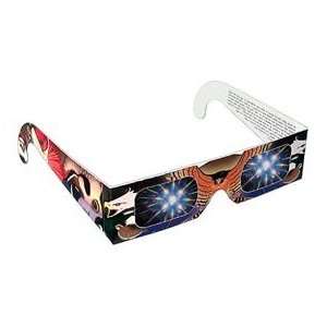  Rainbow Diffraction Glasses   Bird Theme 3 Pairs 