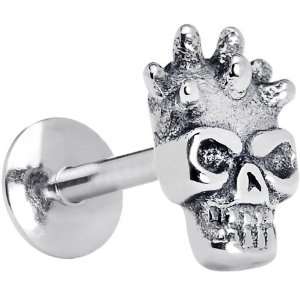  Spiked Head Skull Labret Monroe Tragus: Jewelry