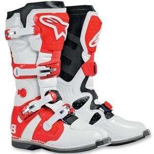  Alpinestars Tech 8 Boots   8/Red Automotive