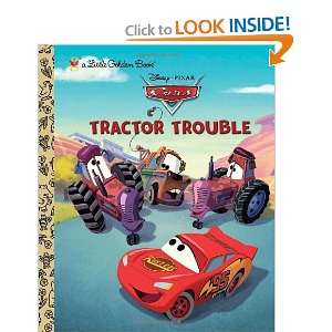 Tractor Trouble (Disney/Pixar Cars) (Little Golden Book) [Hardcover]