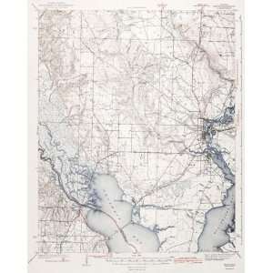    USGS TOPO MAP MILTON QUAD FLORIDA (FL/WAR) 1943: Home & Kitchen