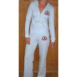   JUICY COUTURE IVY LEAGUE TRACKSUIT SET BLUE MED, LG: Everything Else