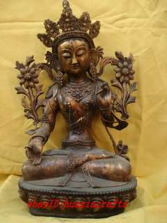   Bronze statue of Buddha Tibet / Guanyin Manual KuanYin GuanYin  
