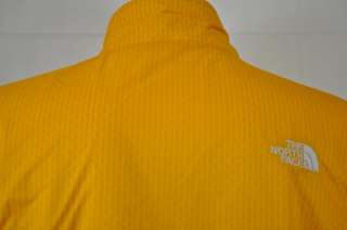 THE NORTH FACE YELLOW COYOTE TOWER RAIN JACKET WATER REPELLENT MENS M 