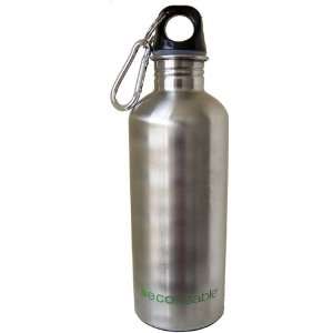  EcoUsable 16 oz Stainless Steel Bottle   Stainless Swirl 