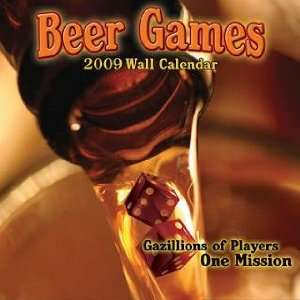  2009 BEER GAMES WALL CALENDAR