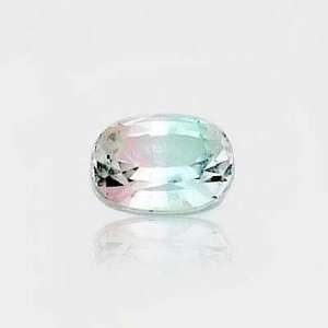   Bi Color Tourmaline Facet Oval 1.77 ct Natural Gemstone: Jewelry