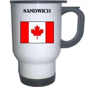  Canada   SANDWICH White Stainless Steel Mug Everything 