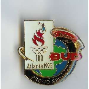   1996 Atlanta Olympic Bidweiser 5 Rings Pin (Budweiser) Toys & Games