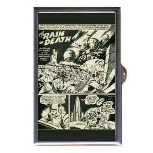  Sci Fi Comic 1950s Rain Death Coin, Mint or Pill Box Made 