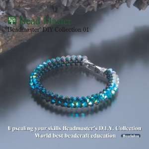  Beadalon Bead Master Kit Caribbean Blue Bracelet Arts 