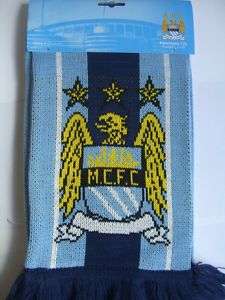 MANCHESTER CITY FC   Supporters Scarf {Official}(FB)  