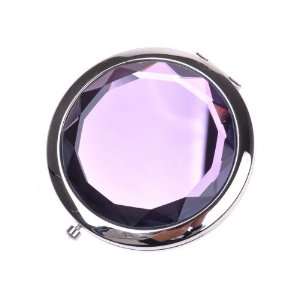   Lady Crystal Make Up Cosmetic Campact Mirror Make up Mirror: Beauty