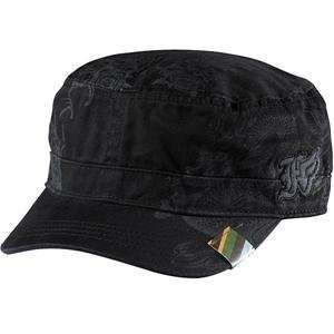  Fox Racing Latinese Military Hat   Small/Large/Black 