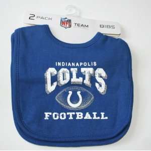  NFL Indianapolis Colts Baby Bibs Set of 2: Baby