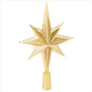  Gold Star Tree Topper: Home & Kitchen