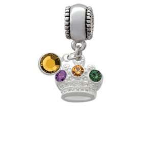   Swarovski Crystals European Charm Bead Hanger with Topa Jewelry