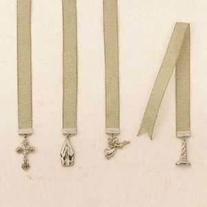   12Pc Gold Plated Christian Religious Theme Bookmarks