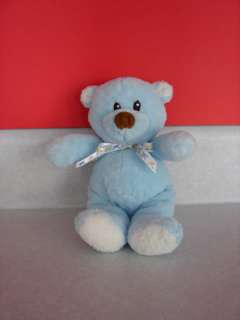 Baby Gund Blue Teddy Bear Plush Pookey Lovey 5718 9 Doll Toy EUC 
