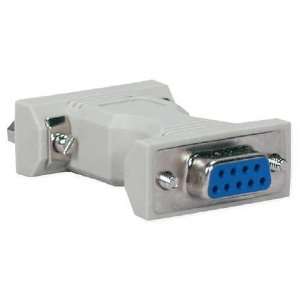  QVS DB9 Female to Female Serial RS232 Null Modem Adapter 