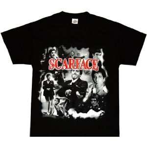  Scarface, Tony Montana T Shirt: Home & Kitchen