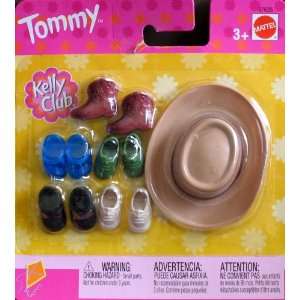  Barbie Kelly Club Tommy Shoes and Cowboy Hat: Toys & Games