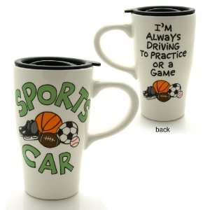  Our Name Is Mud by Lorrie Veasey Sports Car Travel Mug, 5 