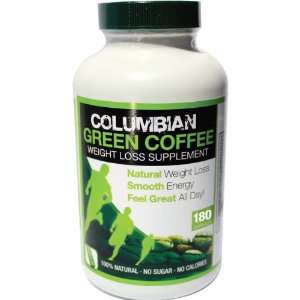  Columbian Green Coffee Diet 180 count (1 month supply 