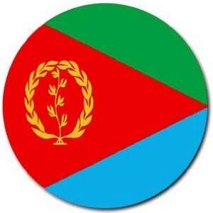  Eritrea Flag Round Mouse Pad: Office Products
