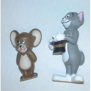  Vintage 1990 Tom and Jerry Pvc Figure Set 