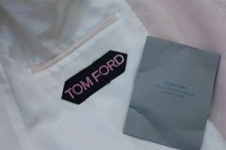 3K Tom Ford Mens Summer Peach Corduroy Patch Sport Coat Jacket Blazer 