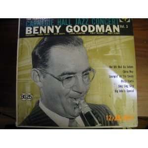   Benny Goodman Carnegie Hall Jazz Concert(Vinyl Record): Benny Goodman