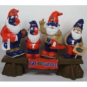  Florida Gators NCAA Fan Gnome Bench: Sports & Outdoors