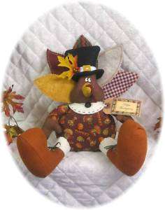 Primitive Thanksgiving Mr. Toggles Turkey~PATTERN #89  