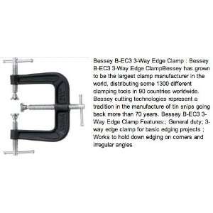  Bessey Clamps B EC3 Light Duty 3 Way Edge Clamp