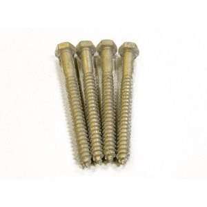   16x4 Galvanized Lag Bolts For 4x4 Anchors (4 bolts)