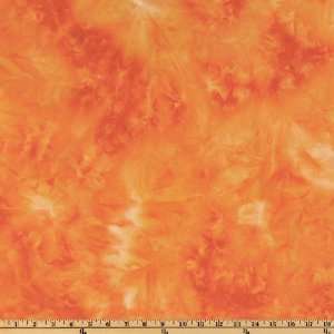   ITY Knit Tie Dye Orange Fabric By The Yard: Arts, Crafts & Sewing