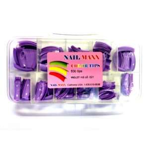  Color Tips Violet 530 Pcs/Box. Beauty