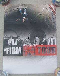 BOB BURNQUIST LANCE MOUNTAIN RAY BARBEE THE FIRM SKATEBOARD POSTER CAN 