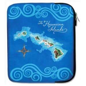   Hawaiian iPad, Touch Pad or Tablet Case Island Map: Kitchen & Dining