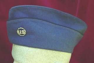 1965 Vietnam War USAF Air Force Garrison Cap w/ US Disk  