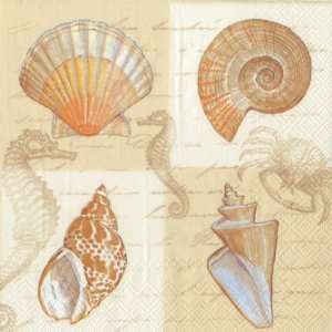  Sounds of the Sea Beverage Napkins