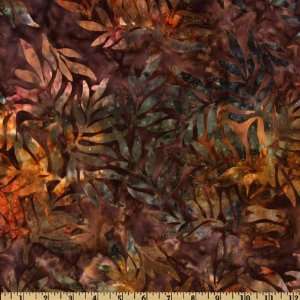  44 Wide Cornucopia Batiks Leaves Spice Fabric By The 