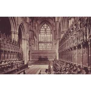   Coaster English Church Yorkshire Beverley Minster Y187