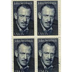  John Steinbeck. 4 /15 cent US postage stamps #1773 