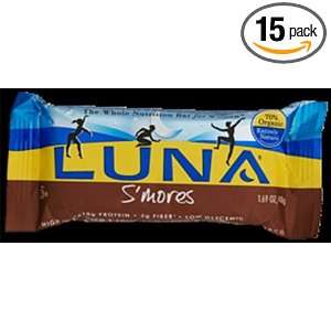 Cliff Bar Luna Bar, Og, SMores, 1.69 Ounce (Pack of 15)  