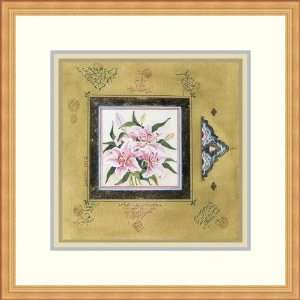  Tiger Lily by Nahid Ghodsi   Framed Artwork