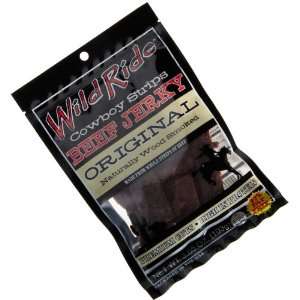 Wild Ride Cowboy Strips Beef Jerky, Original, 3.65 oz  