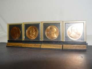 LOT 4 PRESIDENT Commemorative BRONZE COINS EISENHOWER,HOOVER,LINCOLN 