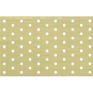  Brass 4x6 Embossing Template Dot Fill